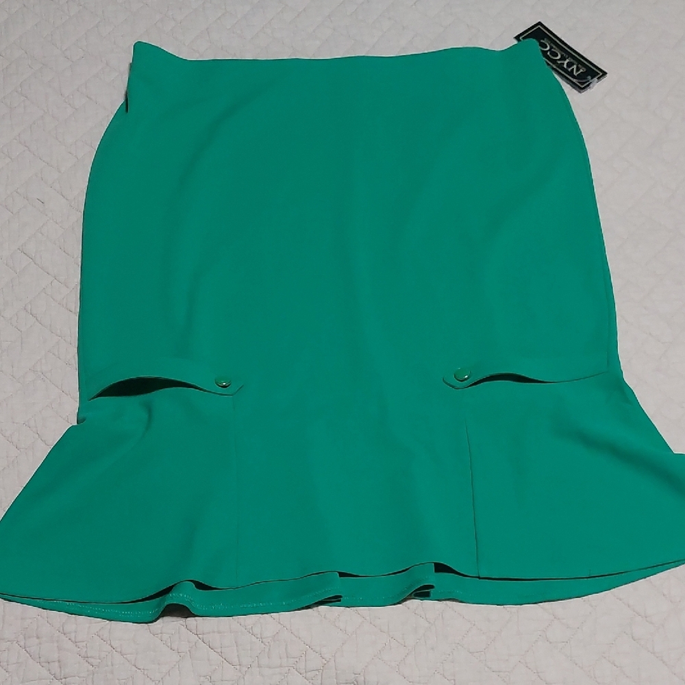 Green Women's Pencil Skirt
